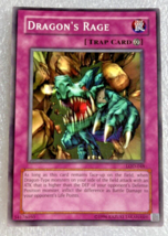 Yugioh Collector DRAGON&#39;S RAGE LOD-048 TRAP CARD USED S451 - £2.34 GBP
