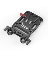 Smallrig V-Lock Mount Battery Plate With Dual 15Mm Rod Clamp - 3016 - £49.32 GBP