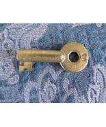 Vintage Hollow Barrel Brass Key #3 - £30.05 GBP