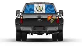 Guatemala Flag Bandera de Guatemala Rear Window Perforated Graphic Decal... - £40.01 GBP