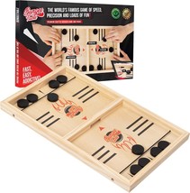Large Fast Sling Puck Game Fast Paced Fun for a Family Game Night or for a Party - £47.44 GBP