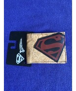 NEW! DC Comics Superman Brown Bi Fold Wallet - NWT Official - £16.01 GBP
