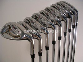 Anti Slice Draw Custom Made Mens Oversized Os Golf Clubs Taylor Fit Irons Set - £413.23 GBP