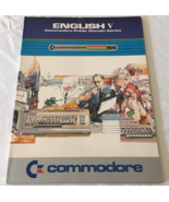 English V commodore public domain series folder with instructions and disk - $367.35 MXN