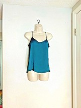 Wild Fable Womens Sz XS Green Cami Tank Top Sleeveless Shirt Spaghetti Strap - £7.40 GBP