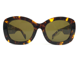 Prada Sunglasses SPRA13-F VAU-01T Havana Tortoise Asian Fit Frames Green... - $197.99
