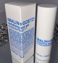 Malin + Goetz Revitalizing Eye Gel Anti Aging Marine Extract 0.5 fl oz Full Size - £30.77 GBP
