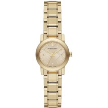 【BURBERRY】The City BU9227 Ladies Gold Tone Bracelet Watch - 26mm - Warranty - $289.00