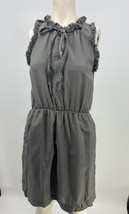 Gap Women&#39;s Summer Gray Dress with Tie, Size XS - £11.44 GBP