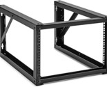 NavePoint 6U Open Frame Wall Mount Server Rack for 19&quot; Networking IT Equ... - $233.99