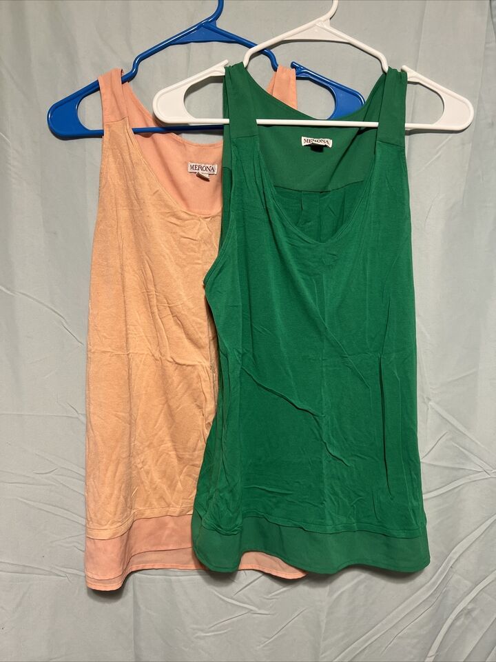 Primary image for Lot Of 2 Merona Tank Top Women