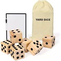 Beyond Outdoors Wooden Yard Dice Lawn Bowling Set - £15.78 GBP
