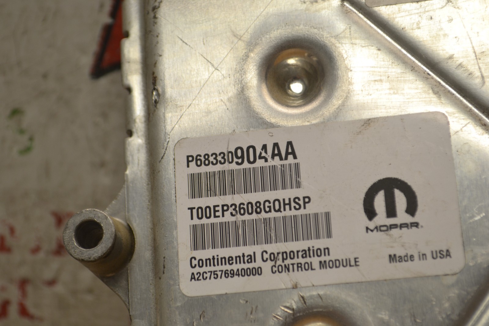 2016-2017 Dodge Charger Engine Control Unit ECU 68330904AA Module 948-6A5 Item image 2