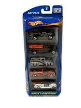 Hot Wheels Harley Davidson 5 Truck Gift Pack~ 2000 Mattel Wheels~ NOS Se... - $23.70