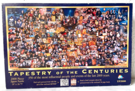 Tapestry of the Centuries 2000 Pc Puzzle Complete-350 People/Events+Keym... - $37.95