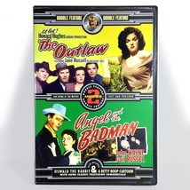 The Outlaw / Angel &amp; The Badman (DVD, 1943 &amp; 1947)    Jane Russell    John Wayne - $7.68