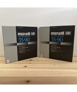 Maxell UD 35-90 7&quot; Sound Recording Tape 1,800ft Black Box Reel To Reel 2... - $623.48 MXN
