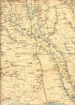 Original Military Topographic Detailed Map Romania Bulgaria Slatina Danube WWI - £54.95 GBP