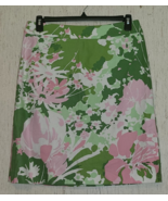 NWT WOMENS TALBOTS LINED FLORAL PRINT SKIRT  SIZE 10  NO SLITS! - $643.02 MXN