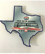 TEXAS MOTOR SPEEDWAY WALL CLOCK 10 Years Strong 1997-2006  - £31.60 GBP