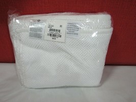 Hotel Collection Finest Elegance 26&quot; X 34&quot; White Tub Mat T4101967 - £31.54 GBP