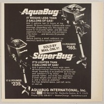 1976 Print Ad AquaBug &amp; SuperBug Outboard Motors Rockville Centre,New York - £7.89 GBP