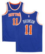 Jalen Brunson Autographed NY Knicks Nike Blue Icon Swingman Jersey Fanatics - $595.00