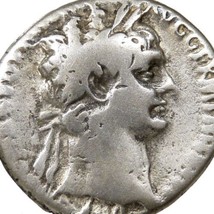 TRAJAN Roman Tetradrachm Silver Coin. Rare Rome mint. Legionary Eagle, Standards - £226.77 GBP