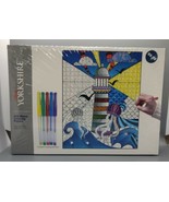 Light House Coloring Puzzle - 500 Pieces - Yorkshire NEW IN BOX - $20.23 CAD