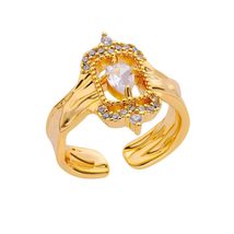 Princess Crown Wedding CZ Band Premium Crown Cubic Zirconia Rings For Wo... - $26.00