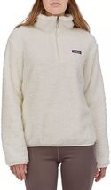 Patagonia Los Gatos 1/4 Zip Pullover Birch White 25236-BCW Women’s Size L - $89.99