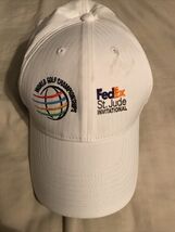 Cap Nike World Golf Championship FedEx St Jude Invitational White Adjust... - $8.99