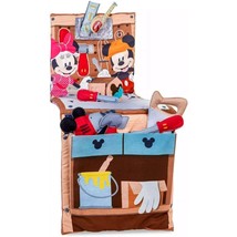 Disney Mickey Mouse Fold-Up Play Set House Tool Plush Play Set - $46.53