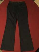 Girls New Size 14 Regular Nautica pants uniform navy blue skinny fit boot cut - $18.29