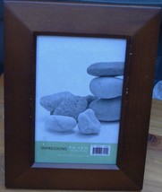 Impressions 4x6 Frame - Brand New - Medium Wood Finish - Hang Or Table Top - £11.26 GBP