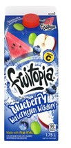 6 x FRUITOPIA Blueberry Watermelon Wisdom Juice 1.75 Litre each Free Shi... - £45.63 GBP