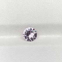 Natural Unheated Colorless Spinel 0.94 Cts Round Cut Madagascar Loose Gemstone - £171.28 GBP