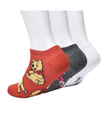 Winnie The Pooh and Friends Women&#39;s Low-Cut Socks 3-Pair Box Set Multi-C... - £14.14 GBP