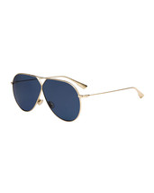 Christian Dior Stellaire3 STELL3S-0J5G-65-01 Gold/Blue Women&#39;s Sunglasses - £159.07 GBP