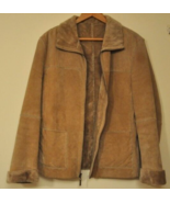 Winlit Women&#39;s Medium Suede Leather Jacket Size Medium - £29.30 GBP