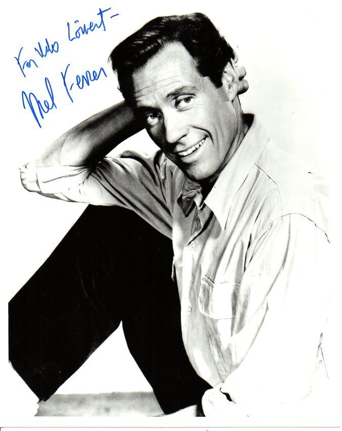 Mel Ferrer (d. 2008) Signed Autographed Glossy 8x10 Photo - $39.99