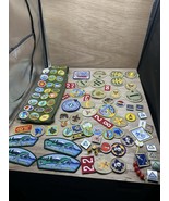 Huge Vintage lot Boy Cub Scouts BSA Patches sash Pins Badges 80s 90s 20s - $135.38 CAD