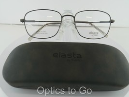 Safilo Elasta E 7234 (IS7) BROWN 55-18-145 STAINLESS STEEL Eyeglass Frames - £48.63 GBP