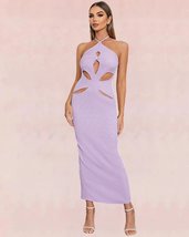 Orchid Bandage Maxi Dress - Purple - £69.81 GBP+