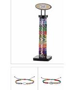 Bracelet-Threads Of Faith-Rainbow Cross/Ichthus W/Display (4 Asst) (96 Pcs) - £201.03 GBP
