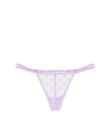 Victoria Secret PINK Sexy Panty Wink Sheer V-String G-String Heart Valen... - £9.80 GBP