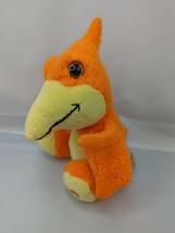 Kellytoy Orange Flying Dinosaur Plush 7 Inch 2015 Stuffed Animal Toy - $8.95