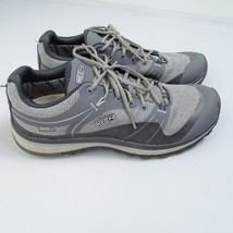 Womens KEEN Dry Waterproof Outdoor Shoes Sneakers Gray 8.5 M Hike Walk Lace - £18.72 GBP