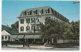 Vintage Postcard Grand Atlantic Hotel and Cafeteria Ocean Grove New Jersey - £6.32 GBP