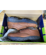 SRM2060 Men&#39;s 11.5 EW Brown Composite Toe Work Oxford Shoes, New Open Box - £70.84 GBP